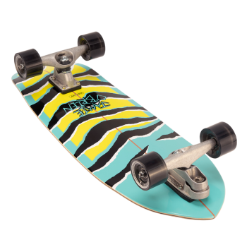 CARVER 31" AQUA TIGER JAIME O'BREIN SURFSKATE COMPLETE C7