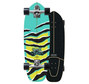 CARVER 31" AQUA TIGER JAIME O'BREIN SURFSKATE COMPLETE C7