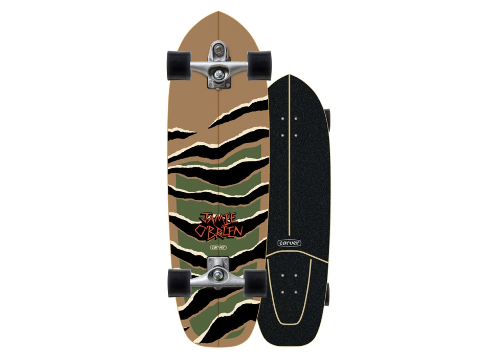 CARVER 31" FORT JAIME O'BREIN SURFSKATE COMPLETE CAMO CX / C7