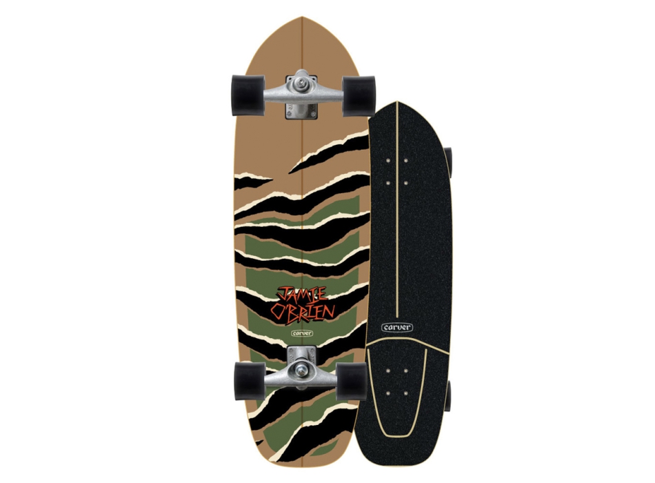 CARVER 31" FORT JAIME O'BREIN SURFSKATE COMPLETE CAMO CX / C7