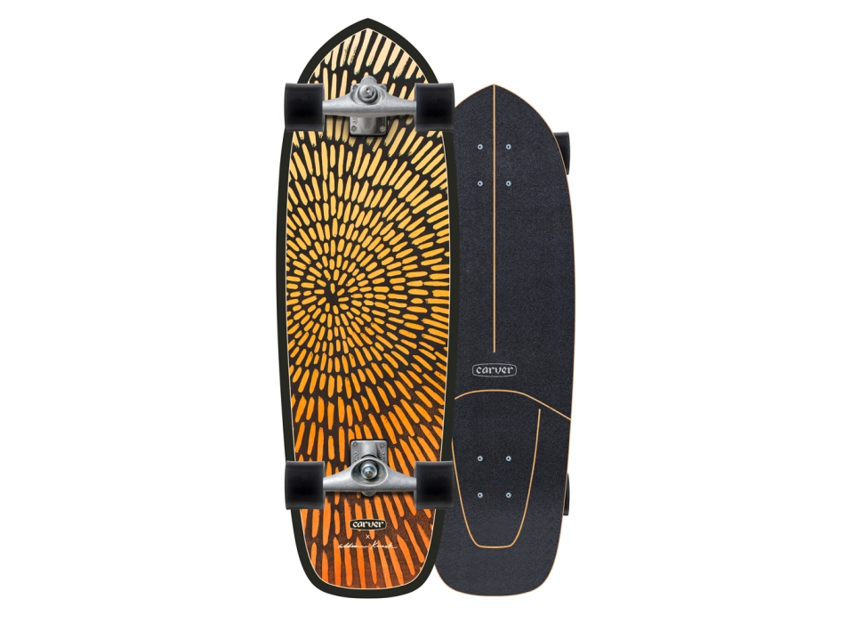 CARVER 31" SUPERNOVA SURFSKATE COMPLETE CX / C7