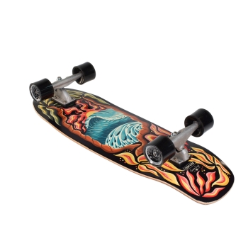 CARVER 32" PSYCHEDELIC SUNSET SURFSKATE COMPLETO CX / C7