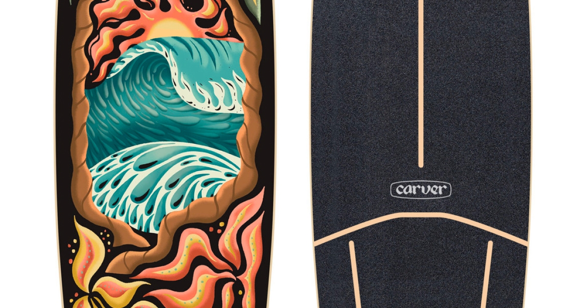 Carver レイアードハミルトンエディション　ロングスケートボード carver LAIRD HAMILTON EDITION 32インチ CX Carver LAIRD HAMILTON