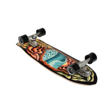 CARVER 32" PSYCHEDELIC SUNSET SURFSKATE COMPLETO CX / C7