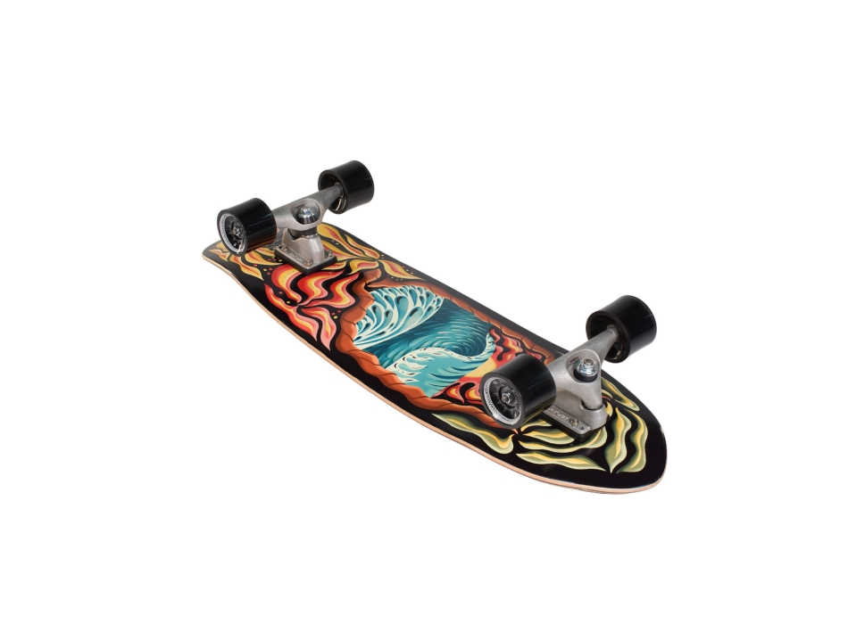 CARVER 32" PSYCHEDELIC SUNSET SURFSKATE COMPLETO CX / C7