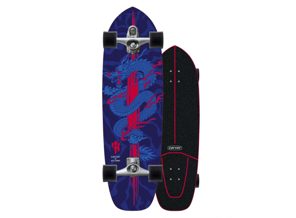 CARVER 34" KAI LENNY DRAGON SURFSKATE COMPLETE CX/C7