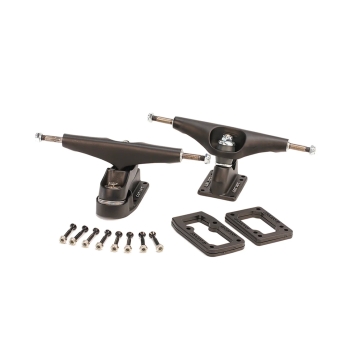 CARVER C7 SURFSKATE TRUCK SET 6.5" COAL SATIN BLACK