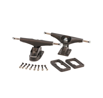 CARVER C7 SURFSKATE TRUCK SET 6.5" COAL SATIN BLACK