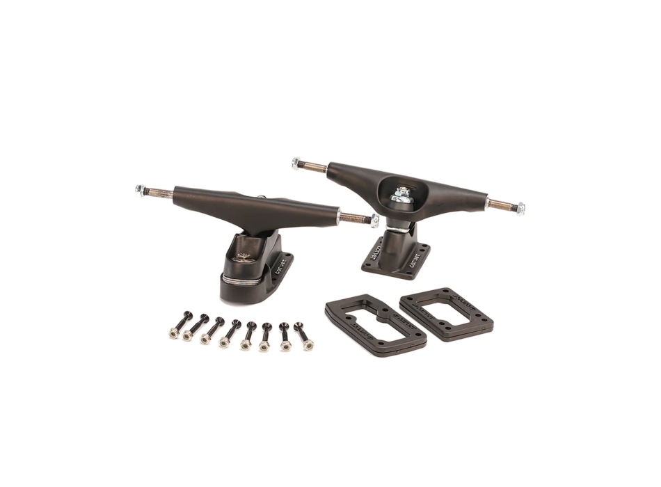 CARVER C7 SURFSKATE TRUCK SET 6.5" COAL SATIN BLACK