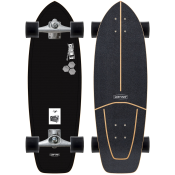 CARVER BLACK LABEL 32.5" COMPLETE SURFSKATE WITH CX​​​​​​​ TRUCK
