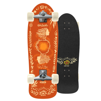 CARVER GRLSWIRL VAL LAFORGE SUNFLOWER CX 31"​​​​​​​ SURFSKATE WITH CX TRUCK