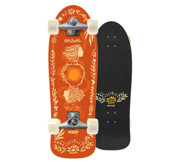 CARVER GRLSWIRL VAL LAFORGE SUNFLOWER CX 31"​​​​​​​ SURFSKATE WITH CX TRUCK
