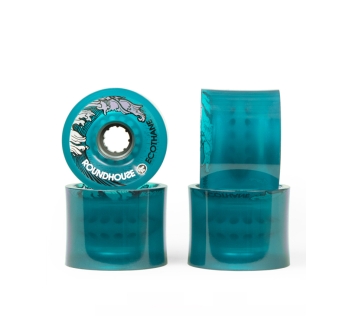 CARVER ROUNDHOUSE CONCAVE ECOTHANE WHEELS 69MM 81A AQUA