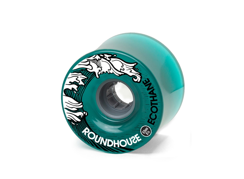 CARVER ROUNDHOUSE CONCAVE ECOTHANE WHEELS 69MM 81A AQUA