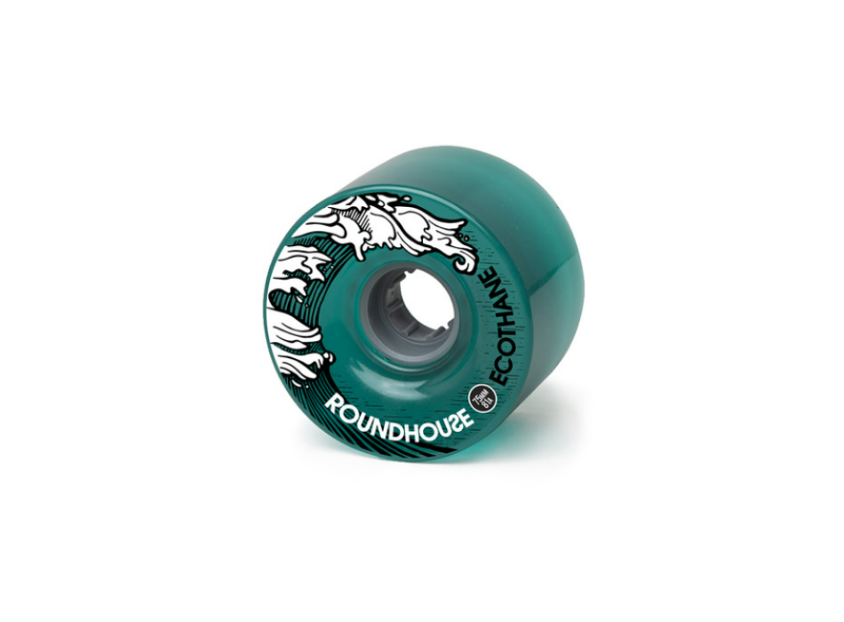 CARVER ROUNDHOUSE MAG ECOTHANE WHEELS 75MM 81A AQUA