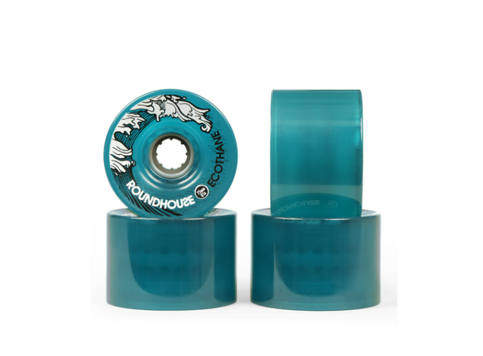 CARVER ROUNDHOUSE MAG ECOTHANE WHEELS 75MM 81A AQUA