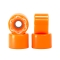 CARVER ROUNDHOUSE SLICK WHEELS 65MM 83A ORANGE