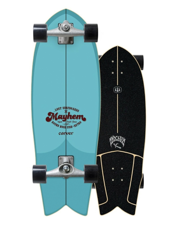 CARVER X LOST 29" RNF SURFSKATE COMPLETE CX/C7