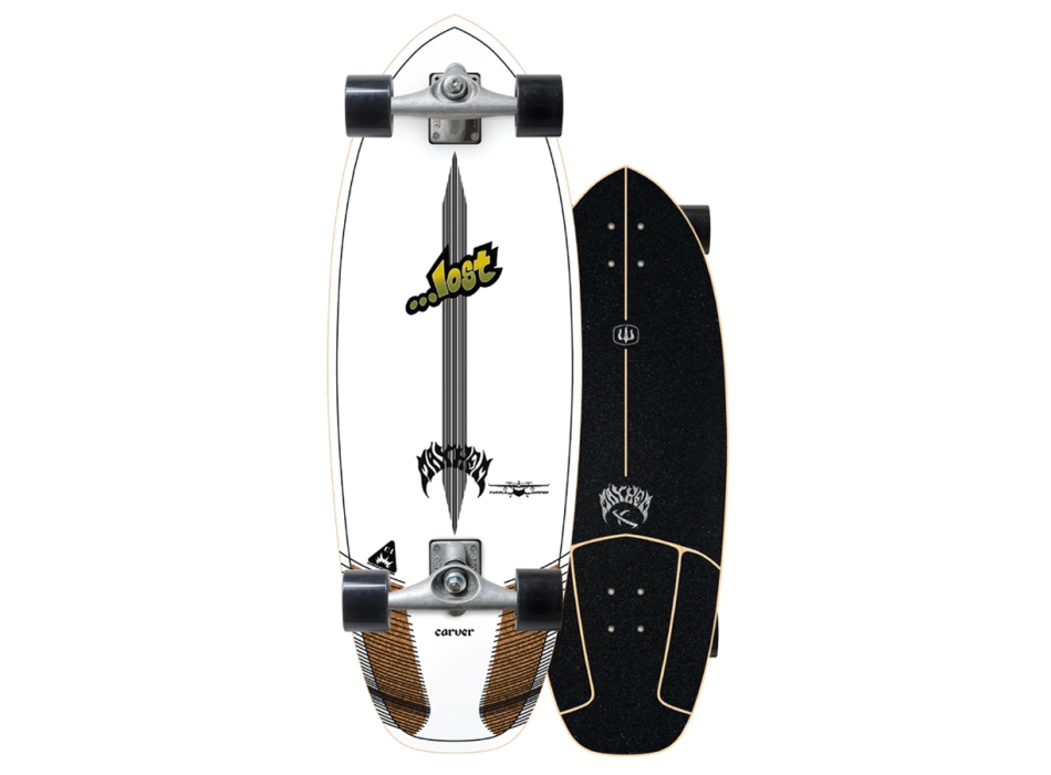 CARVER X LOST PUDDLE JUMPER 30.5" SURFSKATE COMPLETE CX/C7