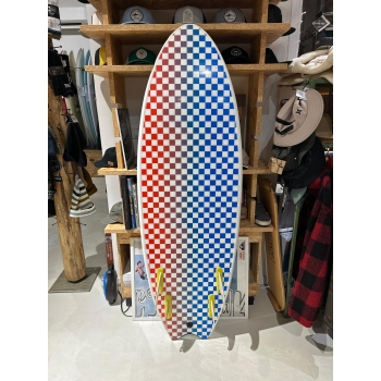 CATCH SURF 5'6" ODYSEA SKIPPER QUAD SOFTBOARD WHITE