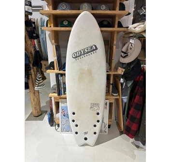 CATCH SURF 5'6" ODYSEA SKIPPER QUAD SOFTBOARD WHITE