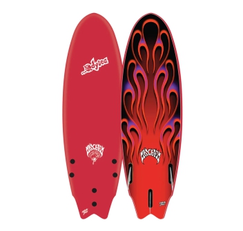 CATCH SURF ODYSEA X LOST RNF 6'5'' ROUNDED NOSE FISH RED