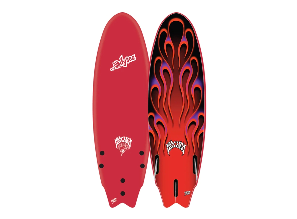 CATCH SURF ODYSEA X LOST RNF 6'5'' ROUNDED NOSE FISH RED