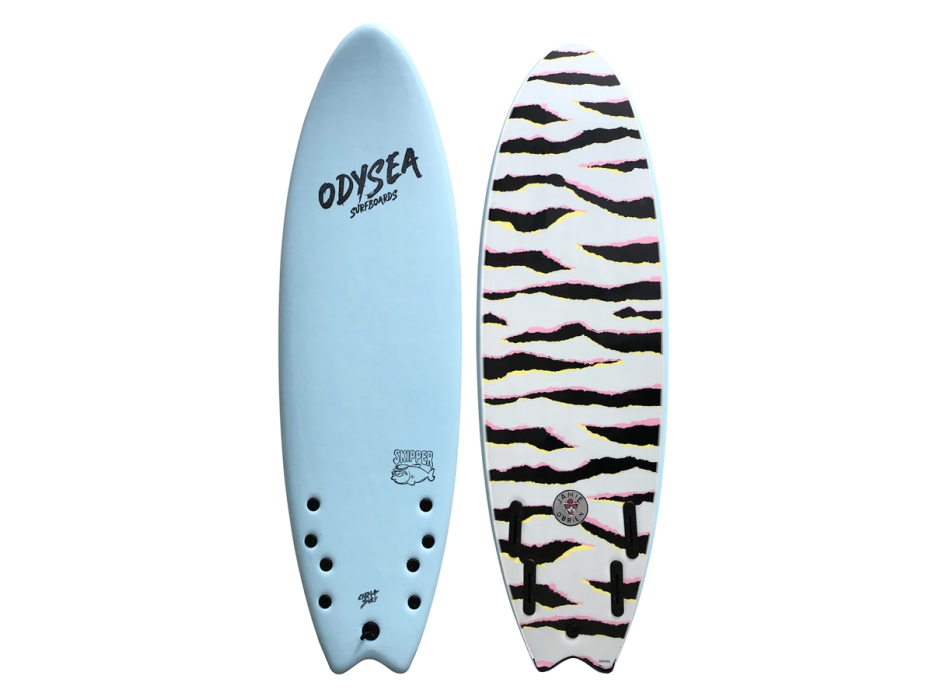 CATCH SURF ODYSEA SKIPPER QUAD JOB PRO SKY BLUE SOFTBOARD