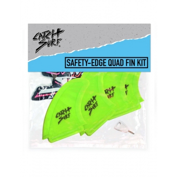 CATCH SURF SAFETY-EDGE QUAD FIN SET