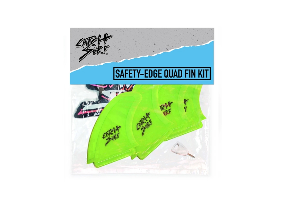 CATCH SURF SAFETY-EDGE QUAD FIN SET