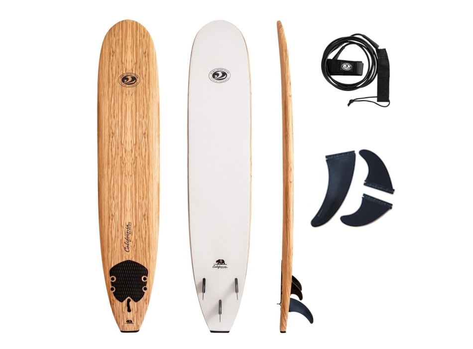 CBC 9'0'' LONGBOARD CAL BEAR SERIES SOFTBOARD