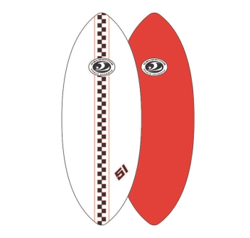 CBC SKIMBOARD FIBERGLASS/EPOXY 51''