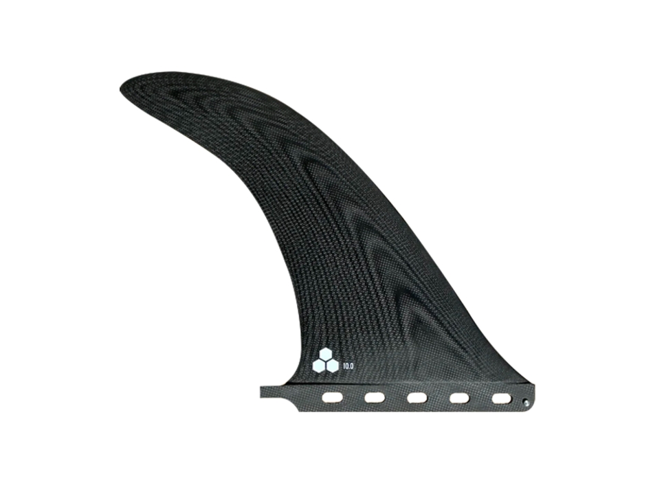 CHANNEL ISLAND FIN SET LOG SINGLE 10'0" BLACK