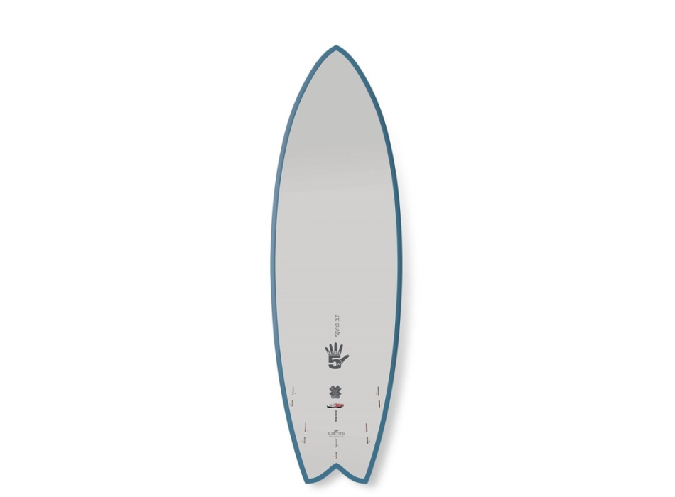 CHANNEL ISLAND 5'11" HIGH 5 TUFLITE V-TECH FCSII