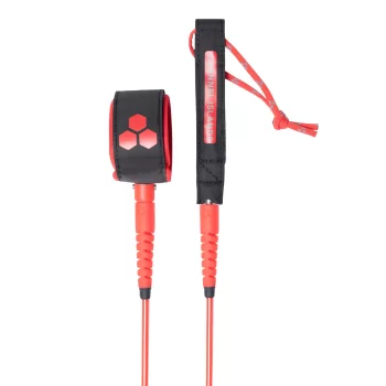 CHANNEL ISLAND 6' 3/16" LEASH ROUND COMP FIRE CASTLE