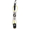 CHANNEL ISLAND HEX CORD 6' COMP LEASH FLO YELLOW