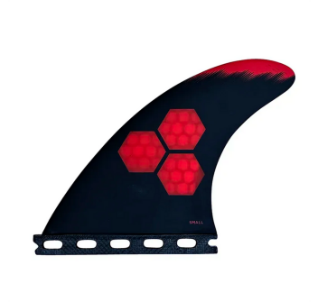 CHANNEL ISLAND SET THRUSTER TECH 1 SINGLE TAB FUTURES SMALL RED