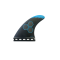 CHANNEL ISLANDS TECH 2 THRUSTER SET SINGLE TAB FUTURES MEDIUM BLUE