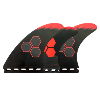 CHANNEL ISLAND SET THRUSTER TECH 2 SINGLE TAB FUTURES SMALL RED
