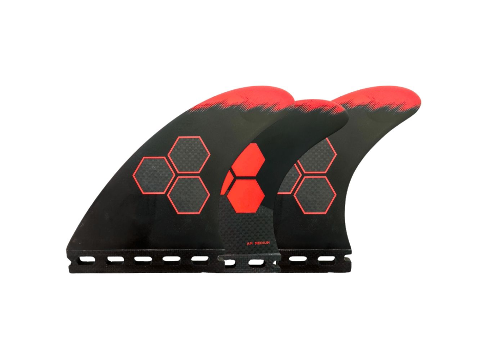 CHANNEL ISLAND SET THRUSTER TECH 2 SINGLE TAB FUTURES SMALL RED