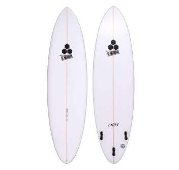 CHANNEL ISLANDS 6'10'' M23 AL MERRICK SURFBOARD FCSII WHITE