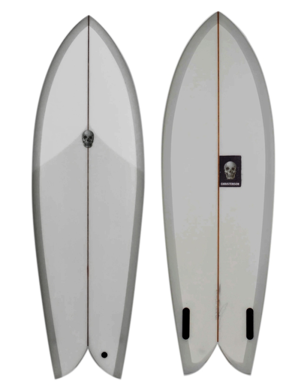 サーフィン・ボディボード Christenson TWIN Keel 5.12 Honeycomb RTM Christenson 5-Fin Christenson TWIN Keel 5.12 Honeycomb RTM