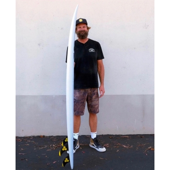 CI MID CHANNEL ISLANDS SURFBOARD MID LENGTH WHITE