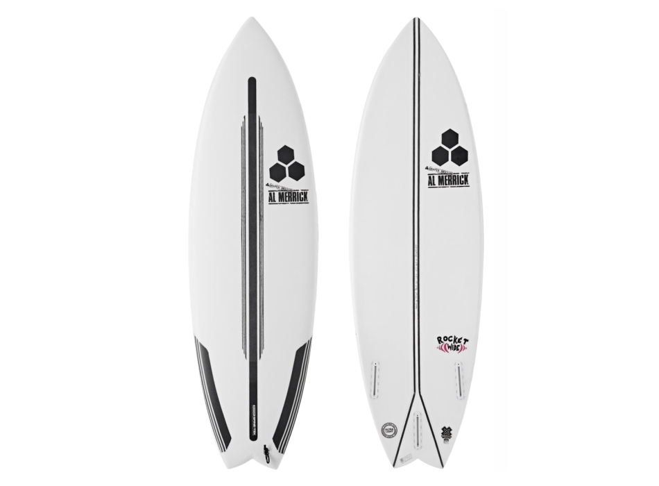 CI AL MERRICK ROCKET WIDE SPINE TEK 3 FINS