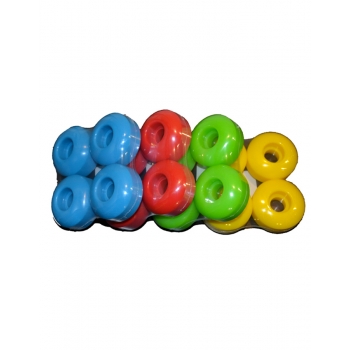 COLORS WHEELS SKATEBOARD 52