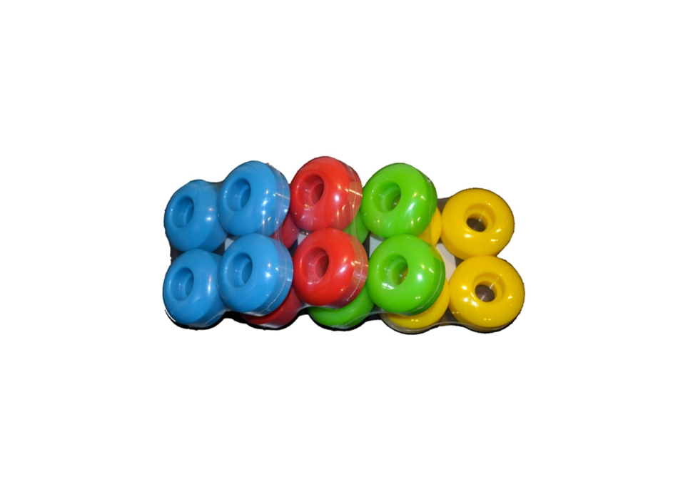 COLORS WHEELS SKATEBOARD 52