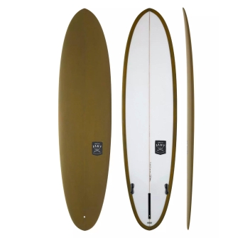 CREATIVE ARMY 6'10" HUEVO PU FCSII 2+1 KHAKI