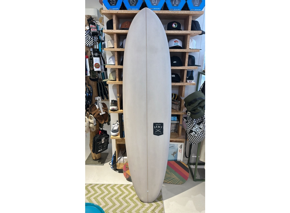 CREATIVE ARMY 6'10" HUEVO PU FCSII 2+1 SAND STONE (B GRADE)