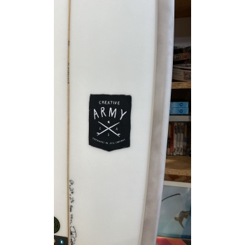 CREATIVE ARMY 6'10" HUEVO PU FCSII 2+1 SAND STONE (B GRADE)