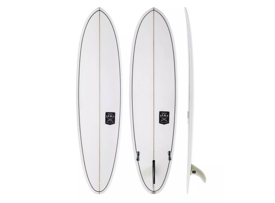 CREATIVE ARMY 7'6" HUEVO PU FCSII 2+1 SAND STONE (B GRADE)